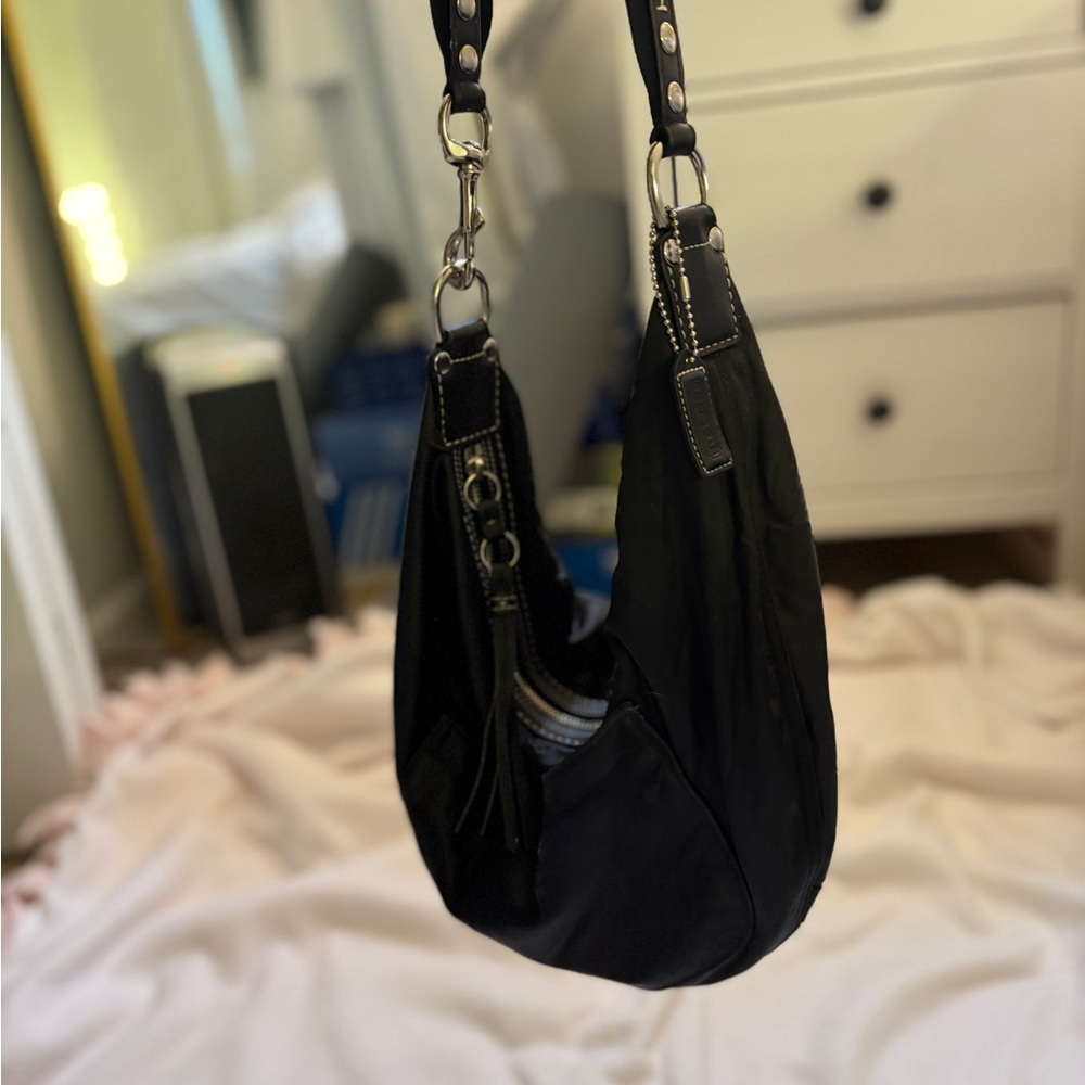 Coach Black Hobo Bag - Picture 4 of 4